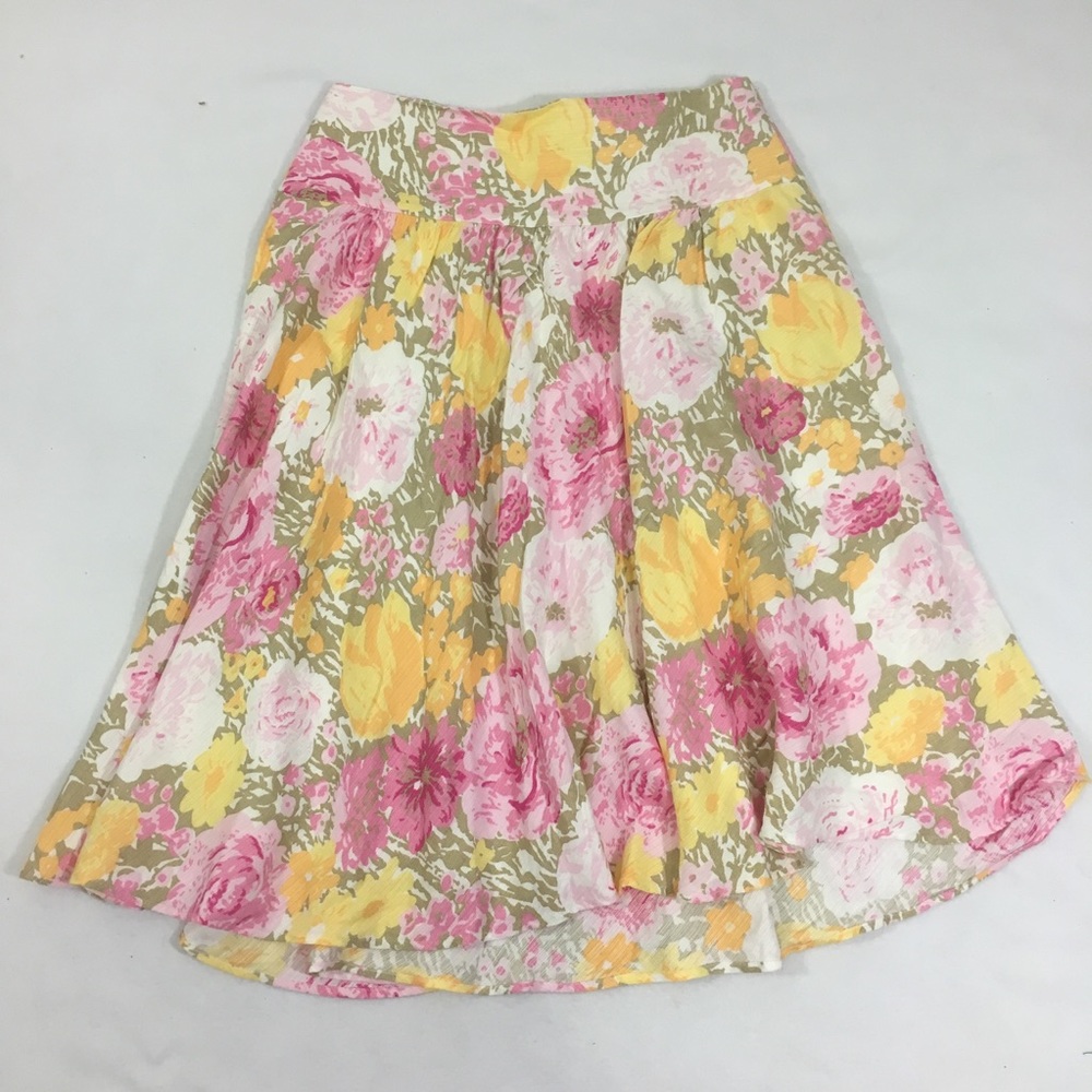 Ann Taylor LOFT Floral Skirt